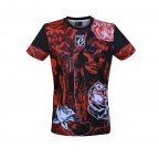 Santa Muerte - Red - T-shirt