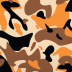 Kmouflage - Orange / Blk