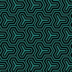 Hive Turquoise - Typo Wh