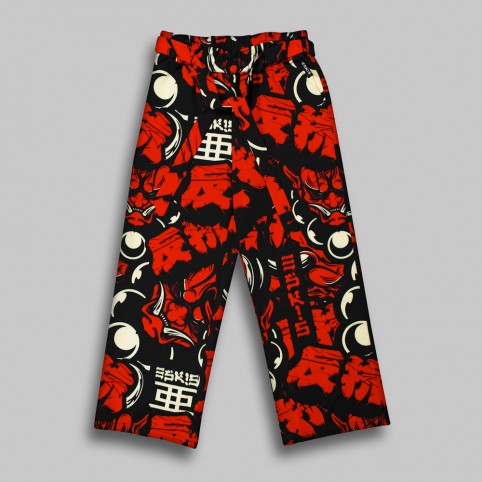 Oni - Red - Pantalon Femme